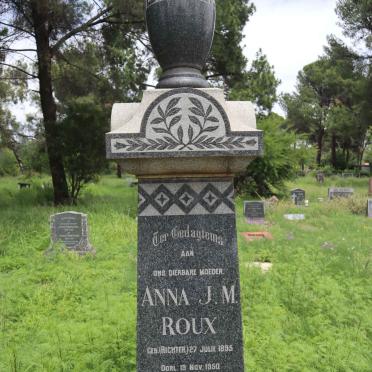 ROUX Anna J.M. nee RICHTER 1895-1950