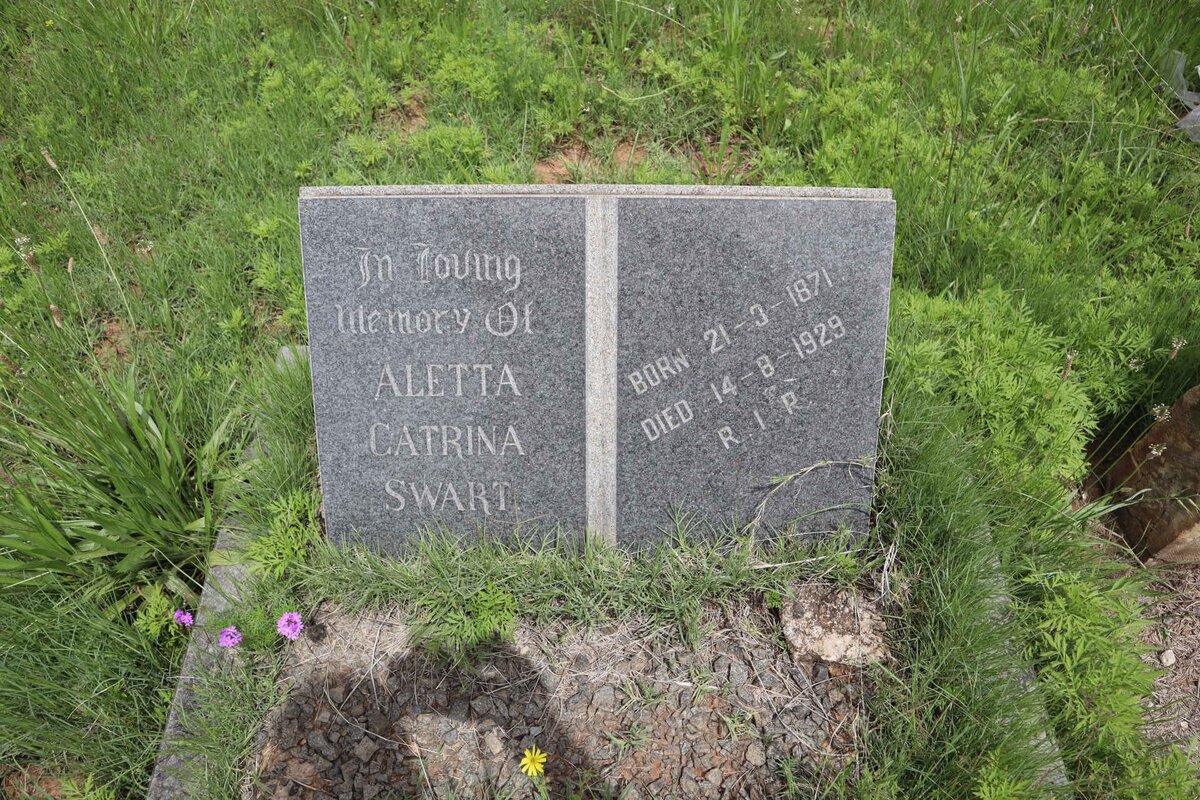 SWART Aletta Catrina 1871-1929