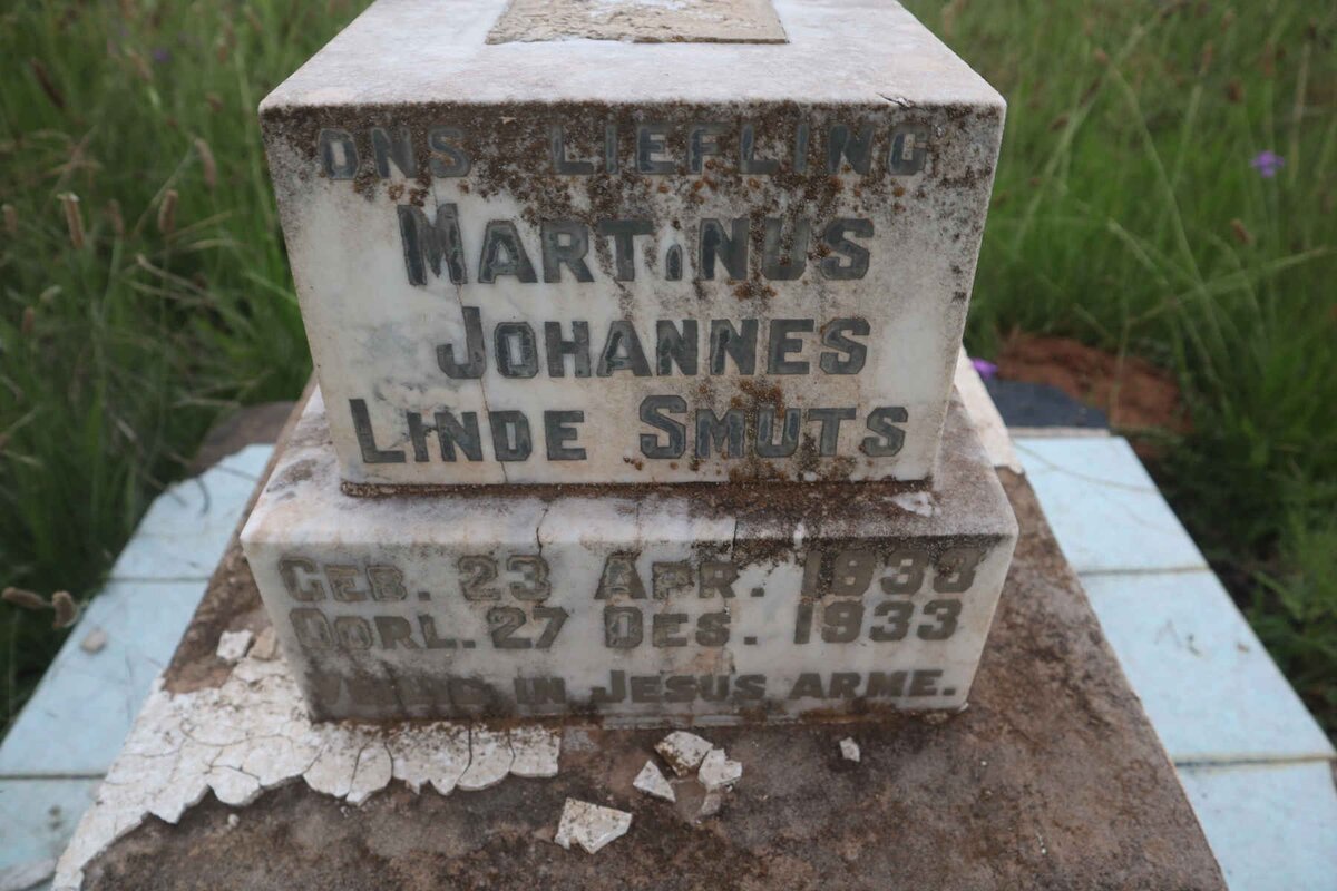 SMUTS Marthinus Johannes Linde 1933-1933