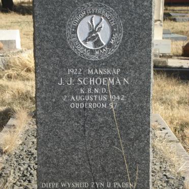 SCHOEMAN J.J. -1942