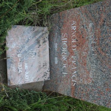 SHORROCK Arnold Francis 1807-1939 :: SHORROCK Jim 1934-1991