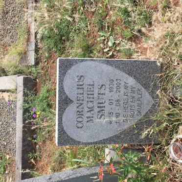 SMUTS Cornelius Machiel 1930-2003