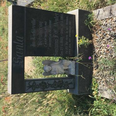 VENTER Susanna F.C. 1953-1965