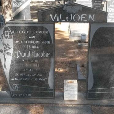 VILJOEN David Jacobus 1921-1989