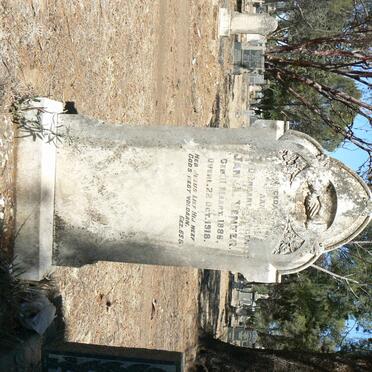 VENTER Jan A. 1886-1918