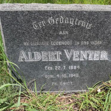 VENTER Albert 1884-1948
