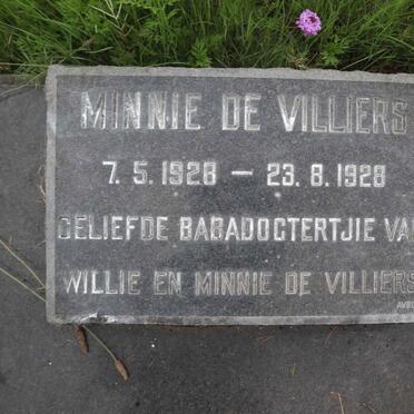 VILLIERS Minnie, de 1928-1928