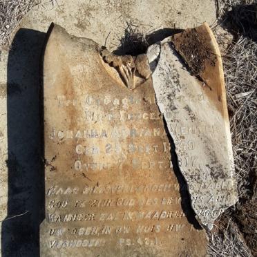 VENTER Johanna Adriana 1849-1917