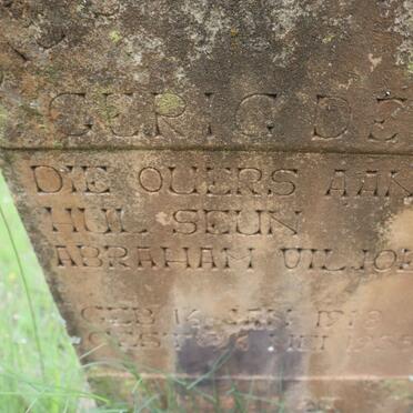 VILJOEN Abraham 1857-1939 :: VILJOEN Abraham 1918-1955