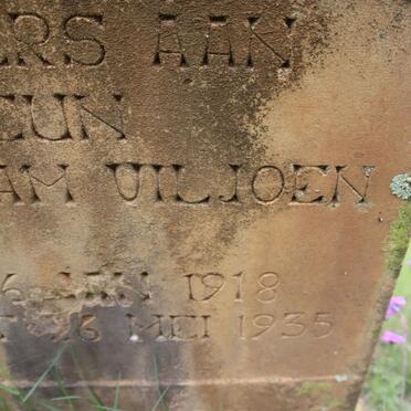 VILJOEN Abraham 1857-1939 :: VILJOEN Abraham 1918-1955