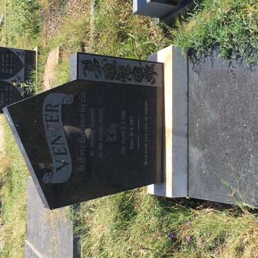 VENTER Lilly nee EAGER 1906-1967