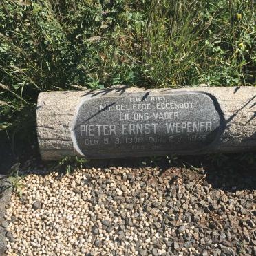 WEPENER Pieter Ernst 1906-1965 &amp; Magdalena F.C. HATTINGH 1917-2001