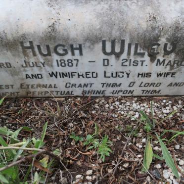 WILEY Hugh 1887-1954 &amp; Winifred Lucy 1890-1971