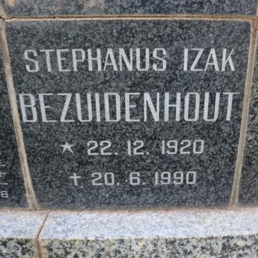 BEZUIDENHOUT Stephanus Izak 1920-1990