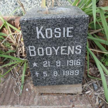BOOYENS Kosie 1916-1989