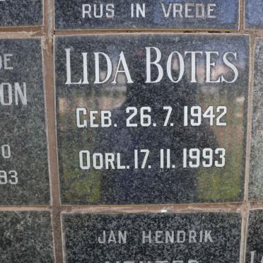BOTES Lida 1942-1993