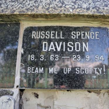 DAVISON Russell Spence 1963-1994