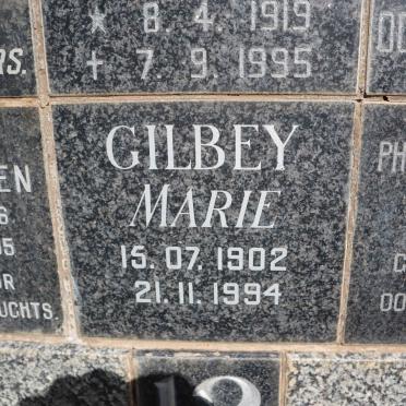 GILBEY Marie 1902-1994