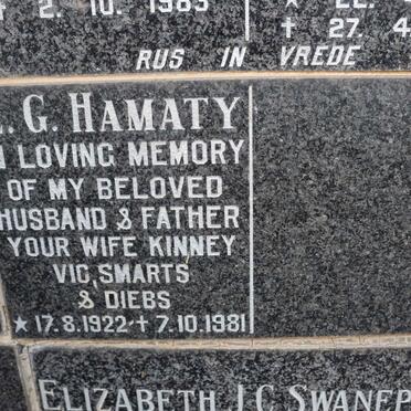 HAMATY E.G. 1922-1981
