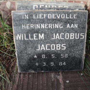 JACOBS Willem Jacobus 1958-1984