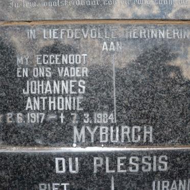 MYBURGH Johannes Anthonie 1917-1984