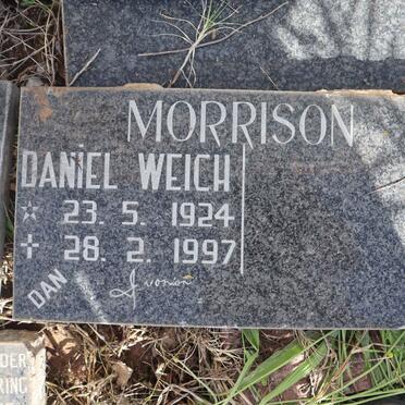 MORRISON Daniel Weich 1924-1997