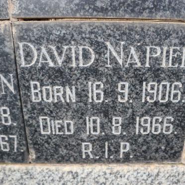 NAPIER David 1906-1966