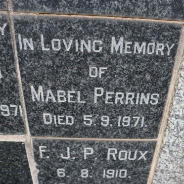 PERRINS Mabel -1971