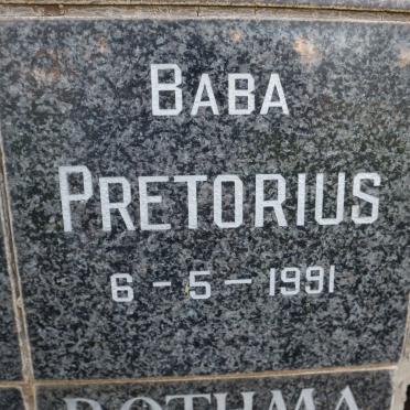 PRETORIUS Baba -1991