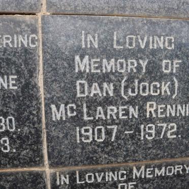 RENNIE Dan McLaren 1907-1972