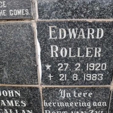 ROLLER Edward 1920-1983