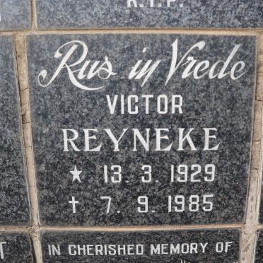 REYNEKE Victor 1929-1985