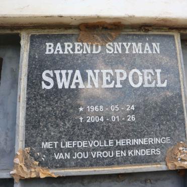 SWANEPOEL Barend Snyman 1968-2004