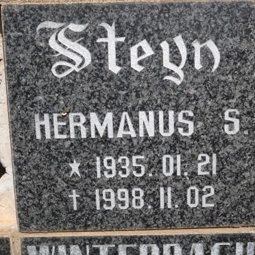 STEYN Hermanus S. 1935-1998