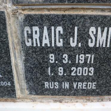 SMIT Graig J. 1971-2003