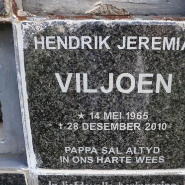 VILJOEN Hendrik Jeremia 1965-2010