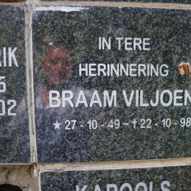 VILJOEN Braam 1949-1998