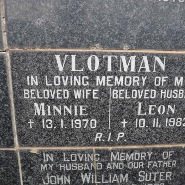 VLOTMAN Leon -1982 &amp; Minnie -1970