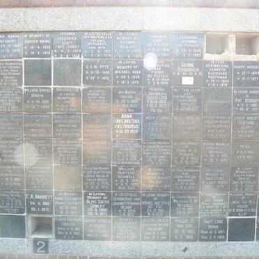 17. Gedenkmuur / Memorial wall _17