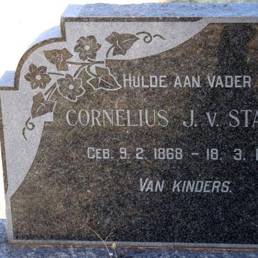 STADEN Cornelius J., v. 1868-1923