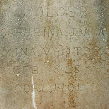 VENTER Cathrina Joacamina 1848-1901