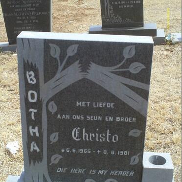 BOTHA Christo 1966-1981