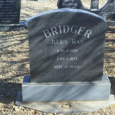 BRIDGER Julius Ras 1922-1974