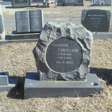 CANCELLIERE Guiseppe 1905-1974