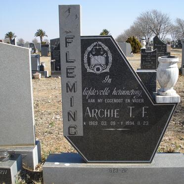 FLEMING Archie T.F. 1969-1994