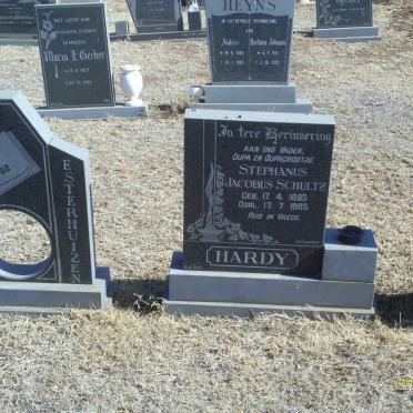 HARDY Stephanus Jacobus Schultz 1895-1985