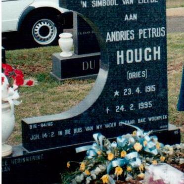 HOUGH Andries Petrus 1915-1995