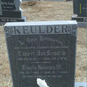 KEULDER Casper Jan Hendrik 1911-1976 &amp; Engela Susanna M. 1913-2006