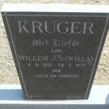 KRUGER Willem J.S. 1931-1977