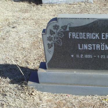 LINSTROM Frederick Ernst 1895-1973